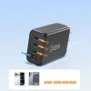 Ładowarka Sieciowa Tech-Protect NC240W-GaN 4-Port PD 240W QC3.0 Black